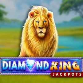 Official Jackpots logo: Diamond King Jackpots by SpinPlay Games at Stonevegas Casino