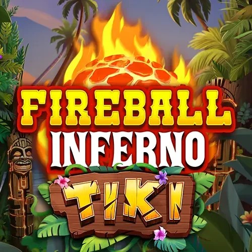 Fireball Inferno Tiki logo by NetEnt Stonevegas Casino