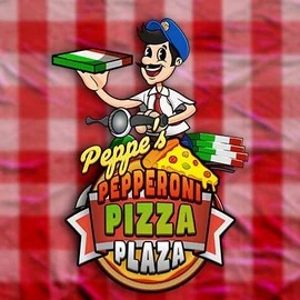 Official Slots logo: Peppe’s Pepperoni Pizza Plaza by Pragmatic Play at Stonevegas Casino