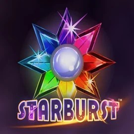 Starburst logo – Slots by NetEnt at Stonevegas Casino